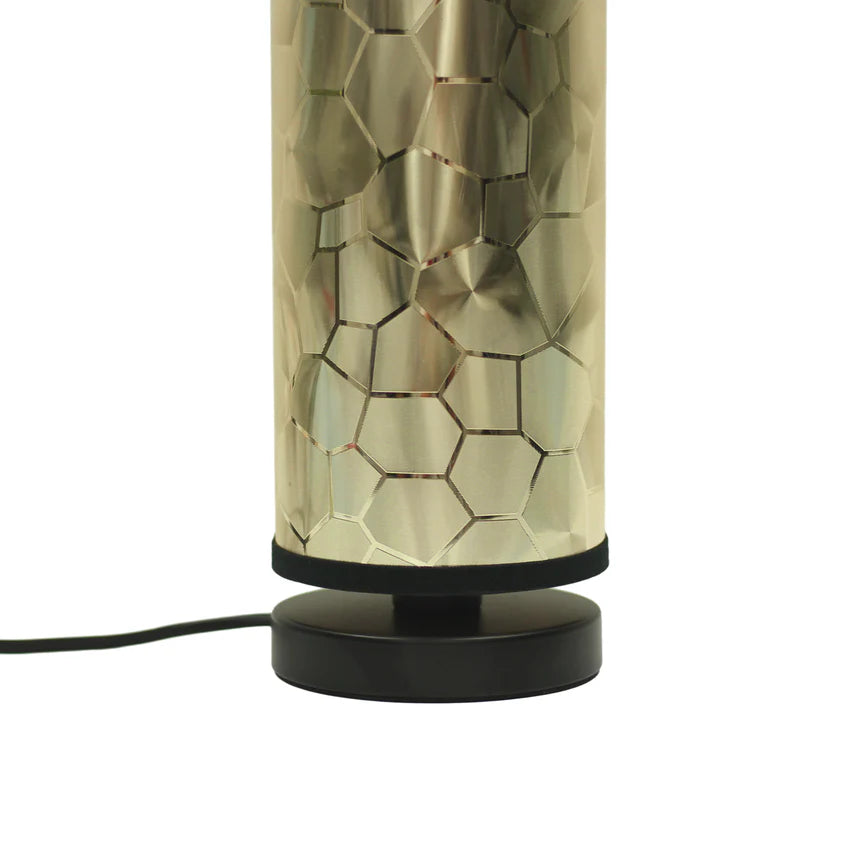 Maris Table Lamp Black & Trim Gold - LL-14-0273