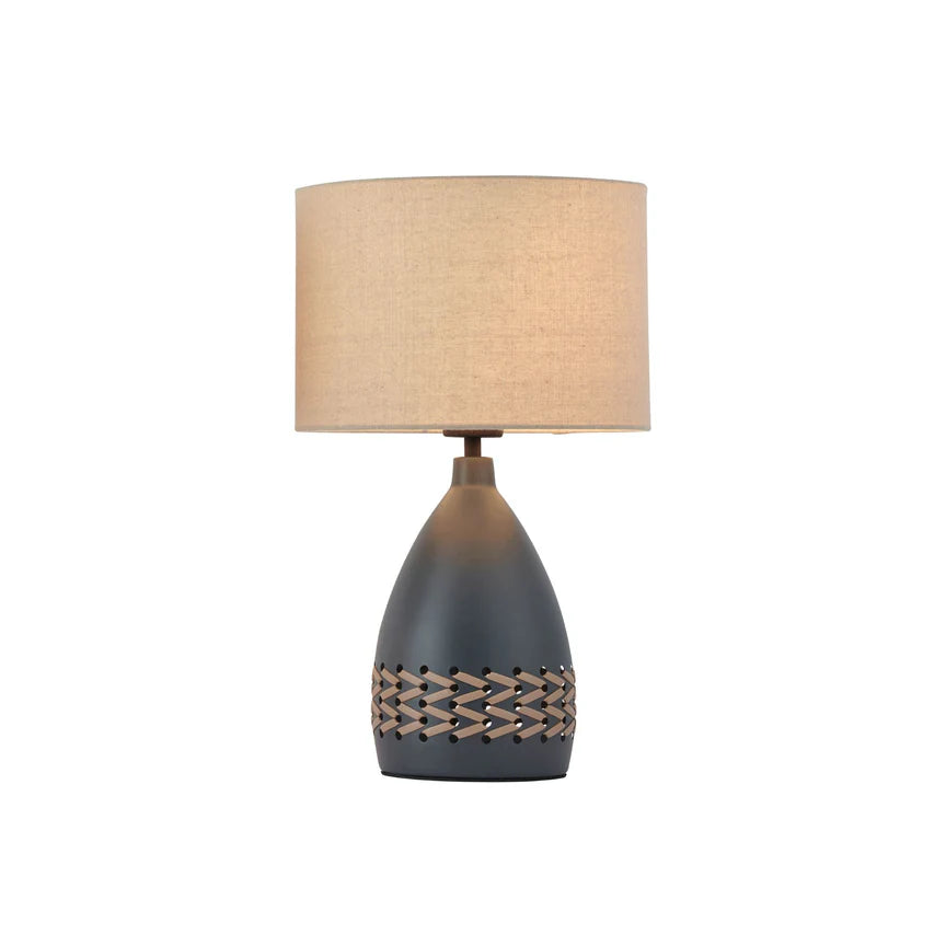 Piper Table Lamp Grey - LL-27-0277GR
