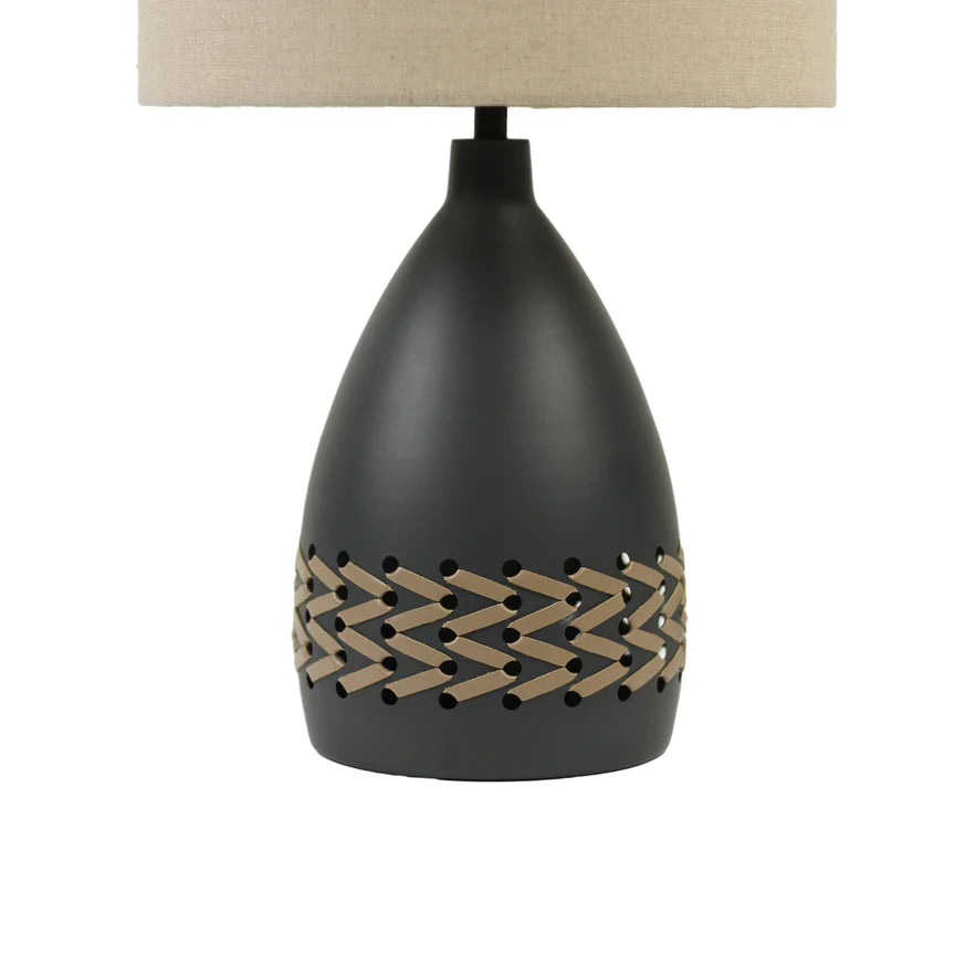 Piper Table Lamp Grey - LL-27-0277GR