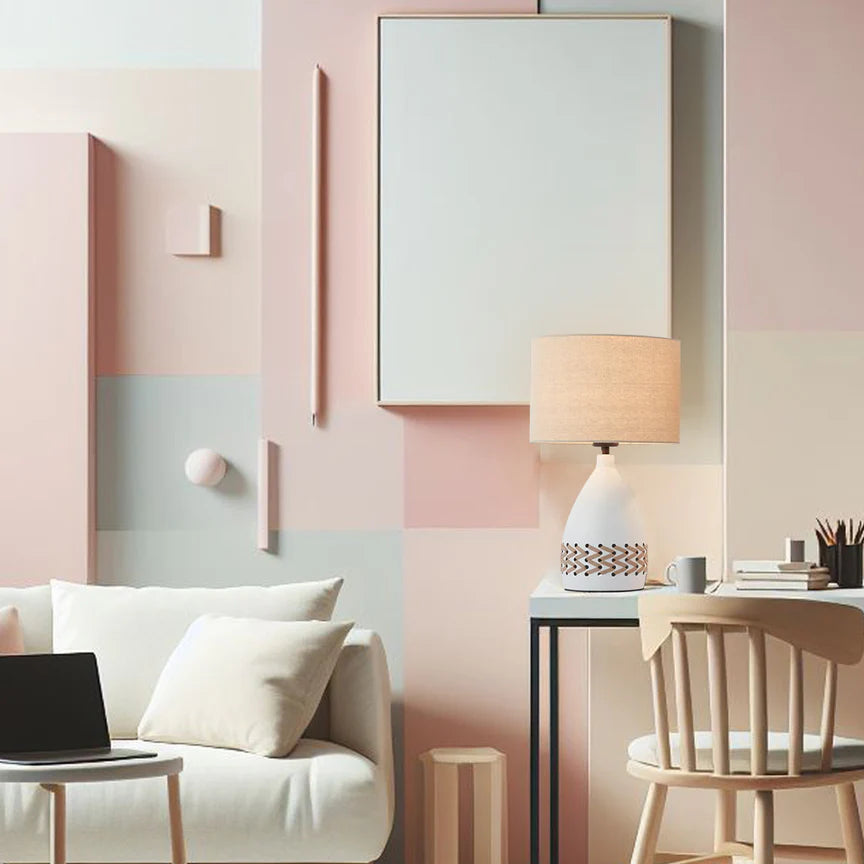 Piper Table Lamp White - LL-27-0277W