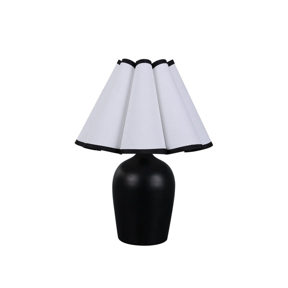 Wilma Touch Table Lamp Matt Black & White - LL-27-0281