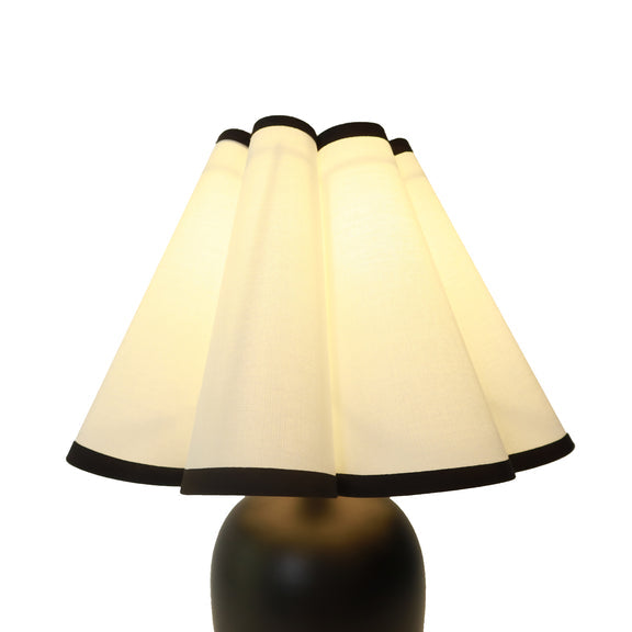 Wilma Touch Table Lamp Matt Black & White - LL-27-0281