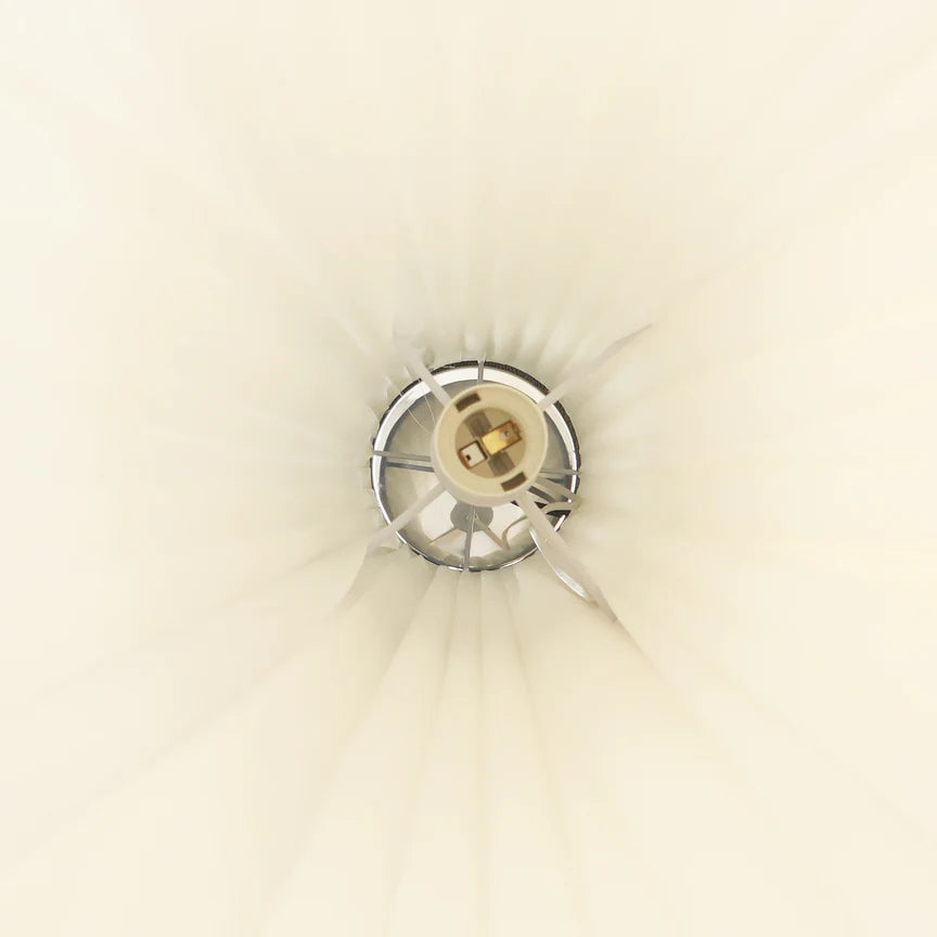 Eclara Floor Lamp Chrome & White - LL-27-0283