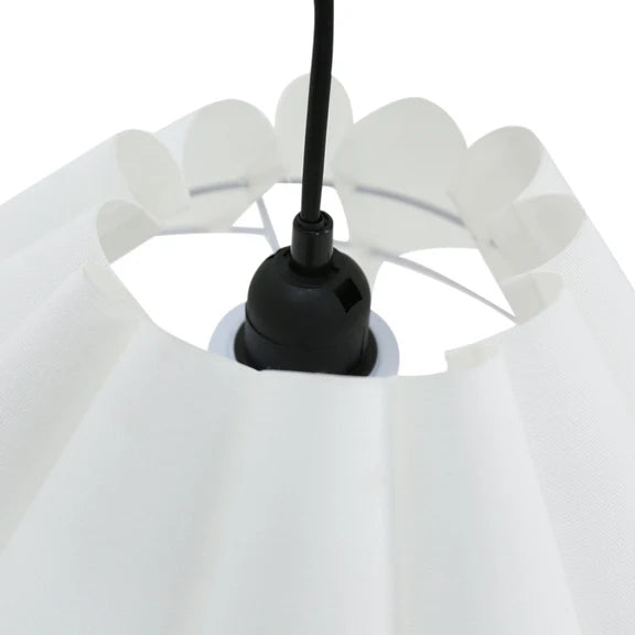 Esther Floor Lamp Matt Black & Wood - LL-27-0291