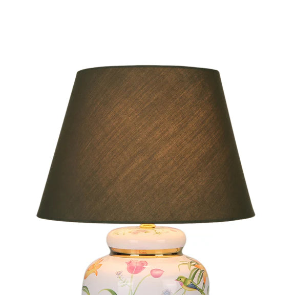 Circe Table Lamp White & Green - LL-27-0302