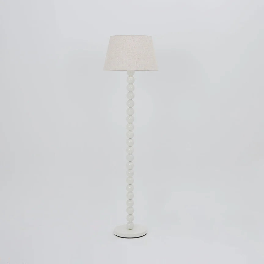 Pearl Orb Floor Lamp Whisper White - LL-27-0316W