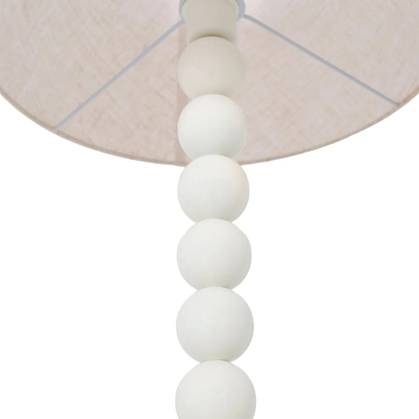 Pearl Orb Floor Lamp Whisper White - LL-27-0316W
