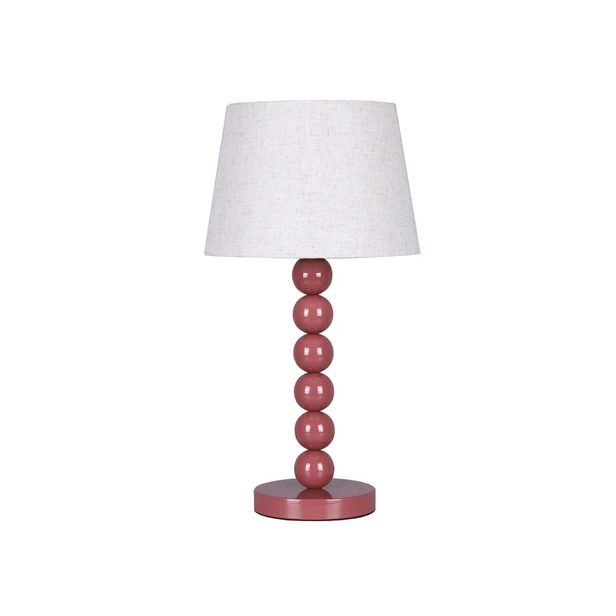 Pearl Orb Table Lamp Rust - LL-27-0317R