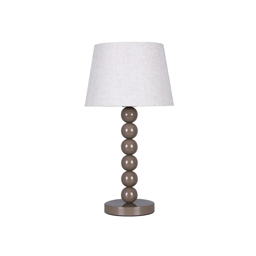 Pearl Orb Table Lamp Toffee - LL-27-0317T