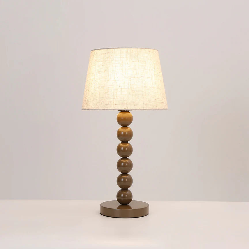 Pearl Orb Table Lamp Toffee - LL-27-0317T