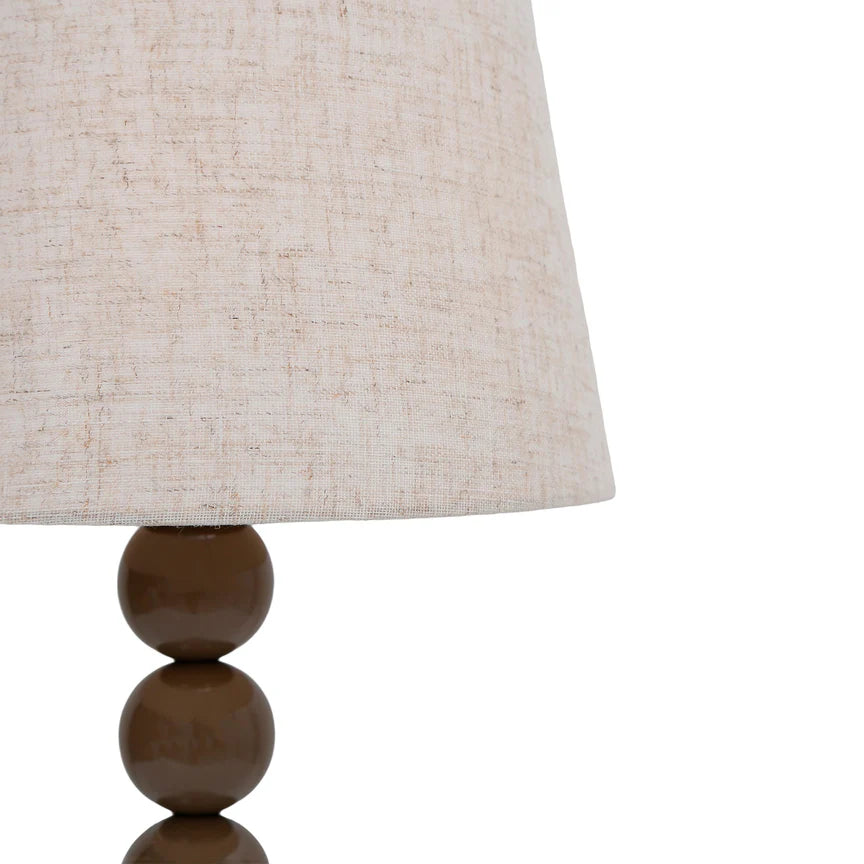 Pearl Orb Table Lamp Toffee - LL-27-0317T