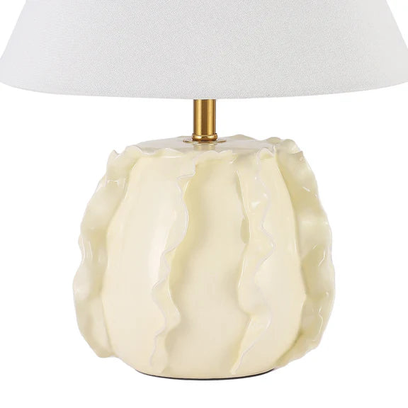 Lila Table Lamp Butter Cream & Linen - LL-27-0326