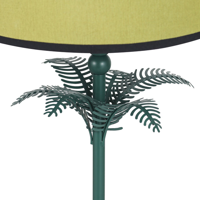 Paloma Palm Table Lamp Green - LL-27-0332G