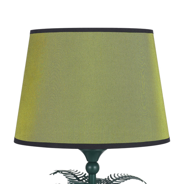 Paloma Palm Table Lamp Green - LL-27-0332G