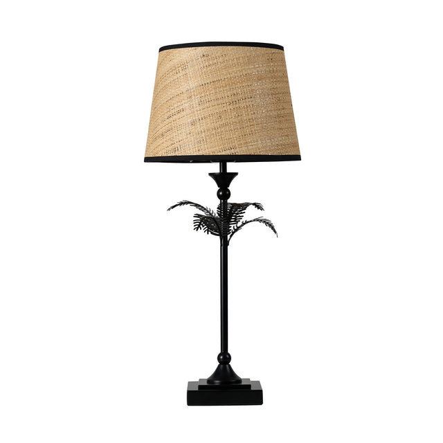 Paloma Palm Table Lamp Natural - LL-27-0332N