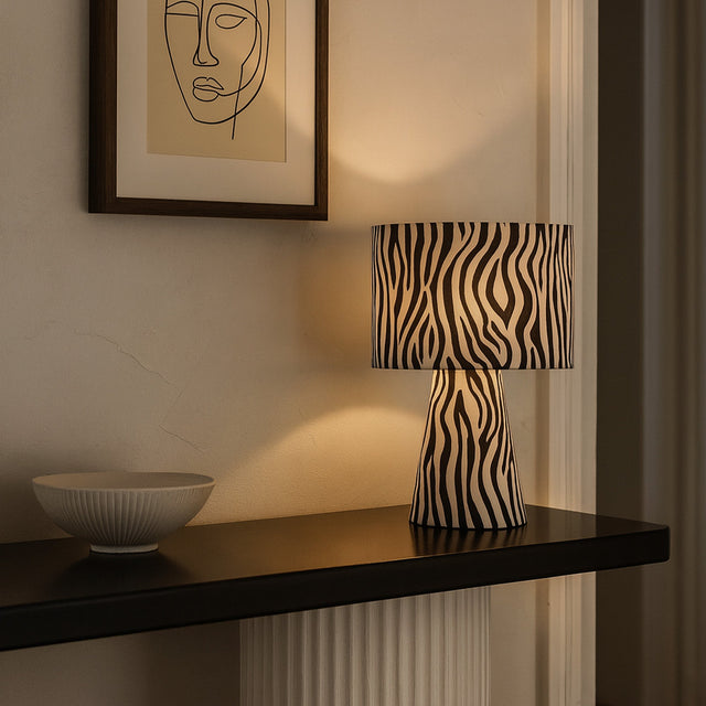Momo Table Lamp Zebra - LL-27-0333Z