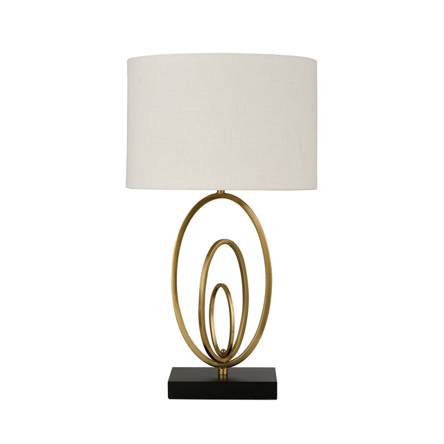 Elora Table Lamp Gold & Matt Black - LL-27-0334