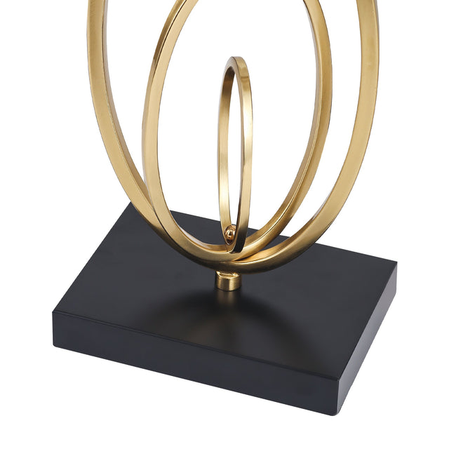 Elora Table Lamp Gold & Matt Black - LL-27-0334