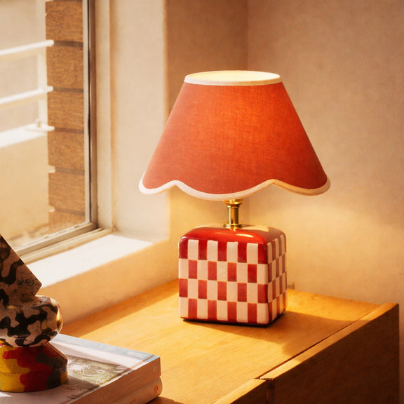 Valentina Table Lamp Coral & Pink - LL-27-0336R