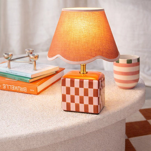 Valentina Table Lamp Coral & Pink - LL-27-0336R