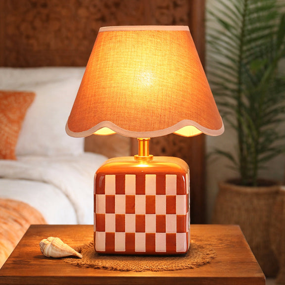 Valentina Table Lamp Coral & Pink - LL-27-0336R