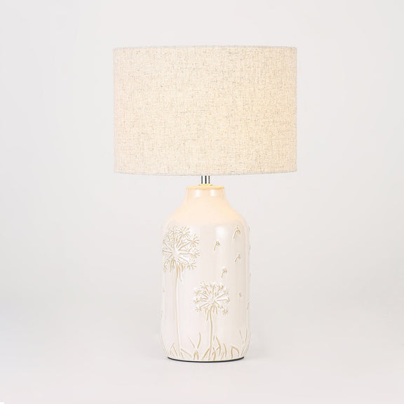 Nari Dandelion Table Lamp White & Natural - LL-27-0340