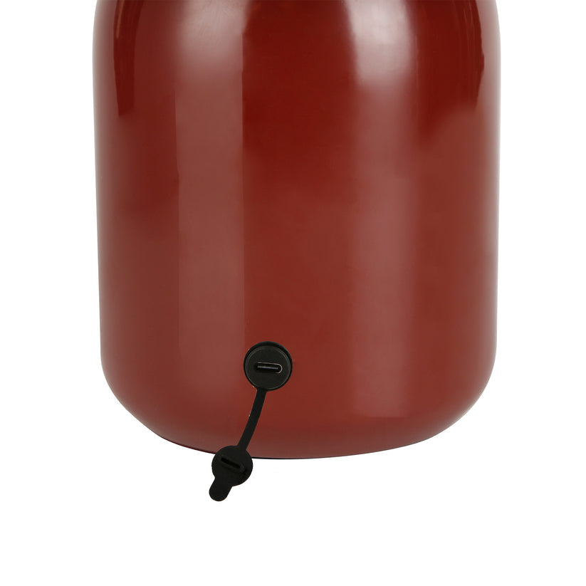 Mushroom LED Touch Table Lamp 2W 3CCT Brick Red - LL-LED-29BR