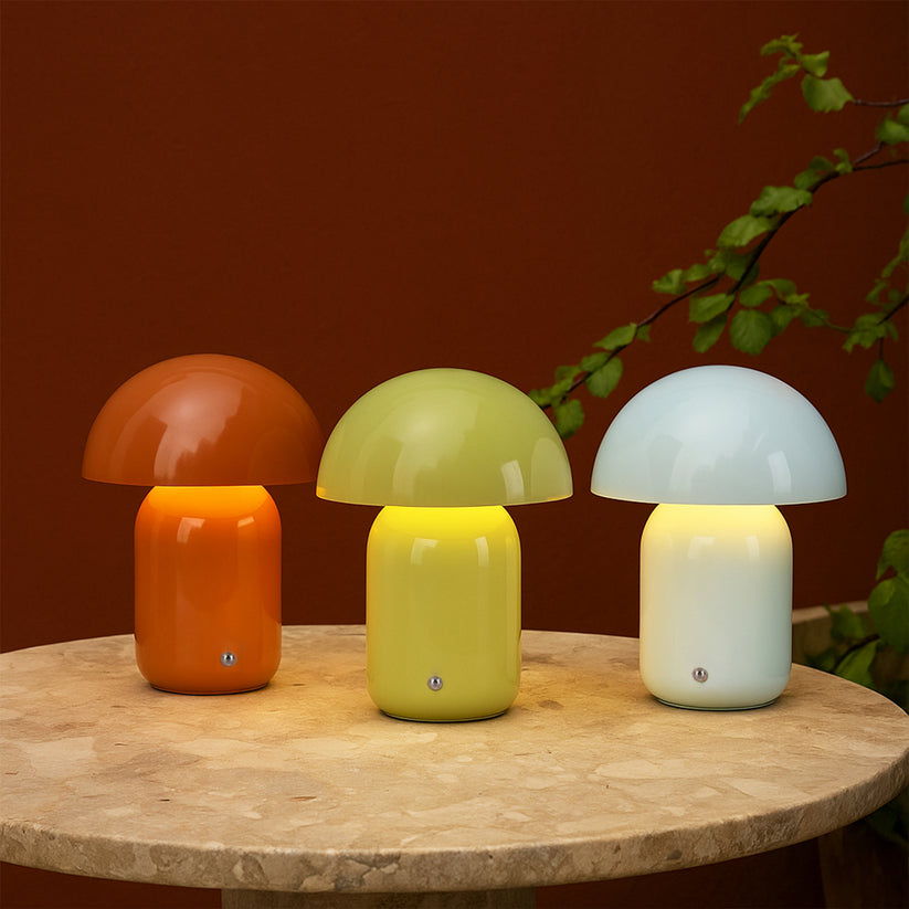 Mushroom LED Touch Table Lamp 2W 3CCT Clay - LL-LED-29C