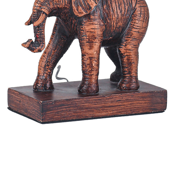 Mother and Calf Elephant LED Table Lamp 2.5W 3000K Natural & Brushed Bronze - LL-LED-31