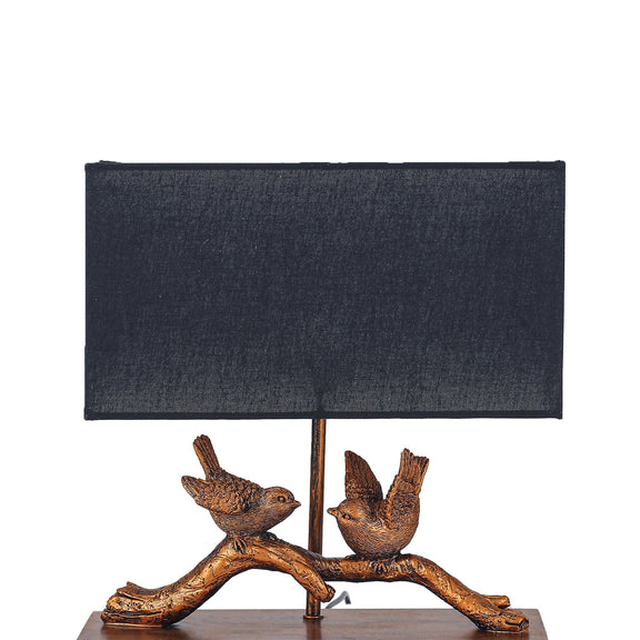Birds on Branch LED Table Lamp 2.5W 3000K Brushed Gold & Black - LL-LED-37