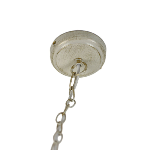 Stella 5 Lights Chandelier Ivory & Brushed Gold - LL002CH016L