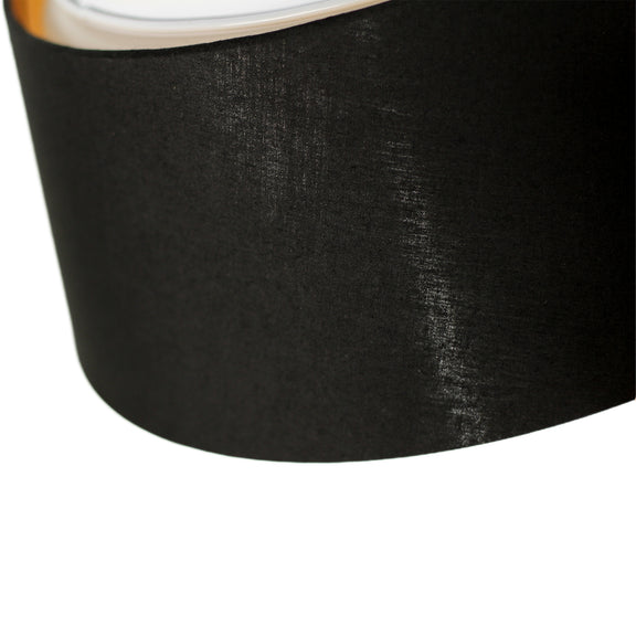 Flushella LED Flush Mount Light 10W 3CCT Black - LL002CL123B