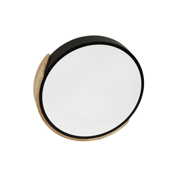 Celestia LED Small Flush Mount Light 13W 3CCT Black - LL002CL124SB