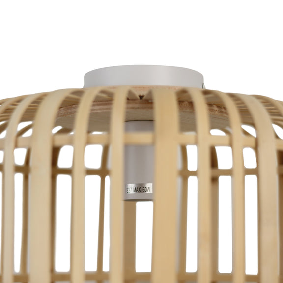 Canaya Flush Mount Light White & Natural - LL002CL125