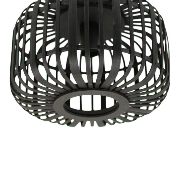 Canaya Flush Mount Light Black - LL002CL125B