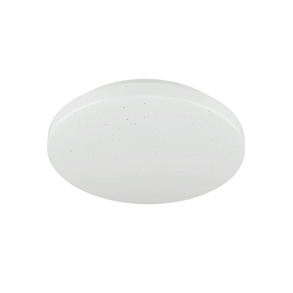 Starry Glow Large LED Flush Mount Light 24W Tri Colour White - LL002CL135L