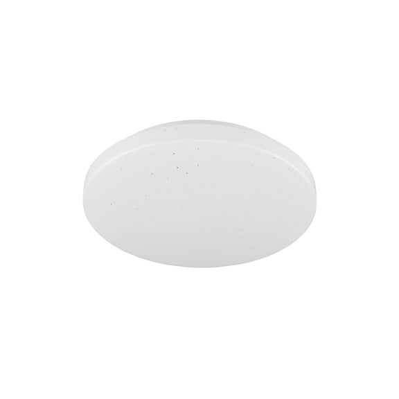 Starry Glow Small LED Flush Mount Light 12W Tri Colour White - LL002CL135S