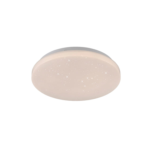 Starry Glow Small LED Flush Mount Light 12W Tri Colour White - LL002CL135S