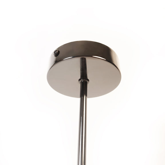 Grette 6 Lights Pendant Light Pearl Black & Opal - LL002PL078OG