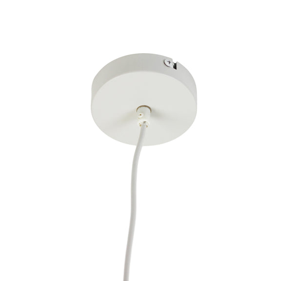 Solara Bamboo Pendant Light White - LL002PL133