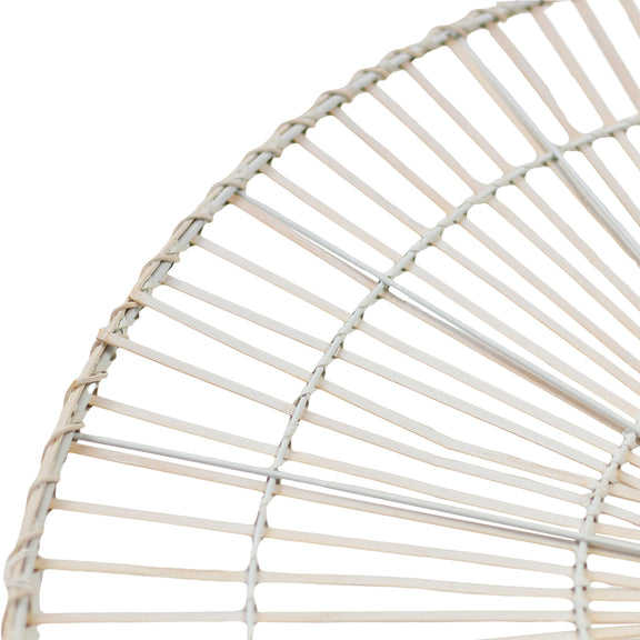 Solara Bamboo Pendant Light White - LL002PL133