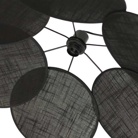 Flora Pendant Light Black - LL002PL137B