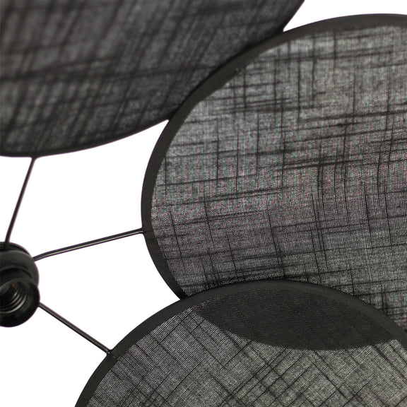 Flora Pendant Light Black - LL002PL137B