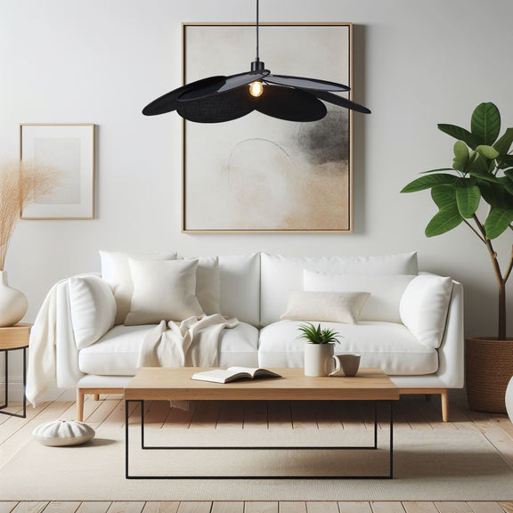 Flora Pendant Light Black - LL002PL137B