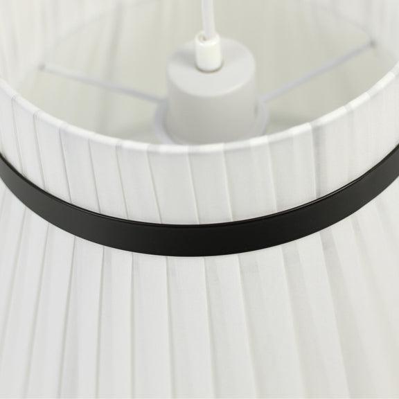 Bellina Large Bell Pendant Light White - LL002PL143L