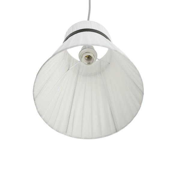 Bellina Small Bell Pendant Light White - LL002PL143S