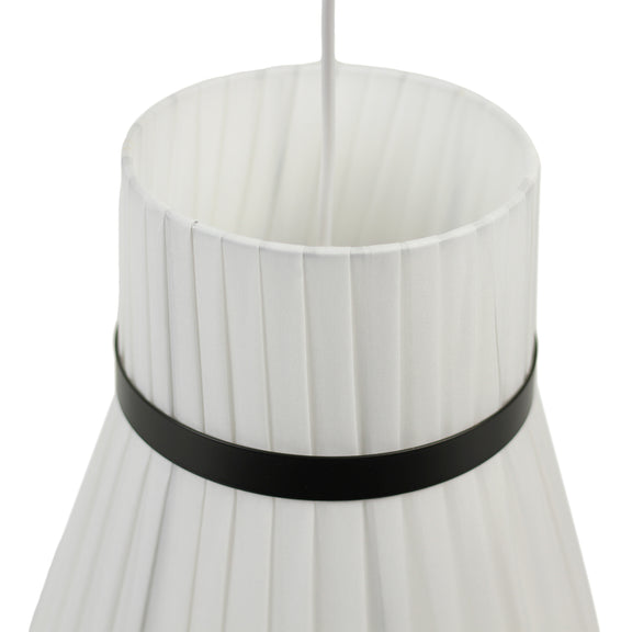 Bellina Small Bell Pendant Light White - LL002PL143S