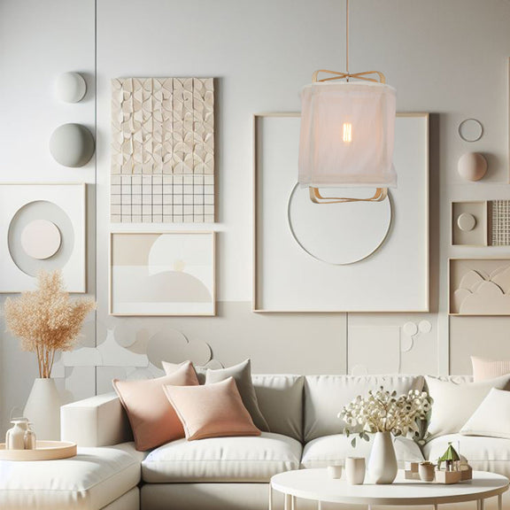 Bohan Large Pendant Light White - LL002PL145L