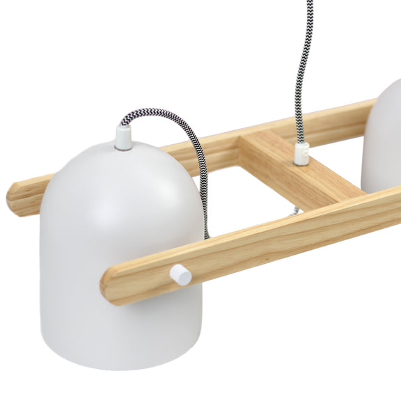 Pivota 3 Lights Pendant Light White - LL002PL146W