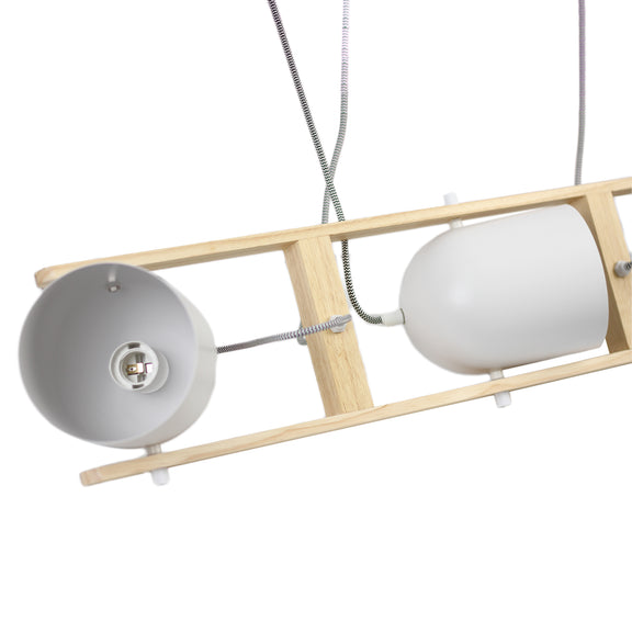 Pivota 3 Lights Pendant Light White - LL002PL146W